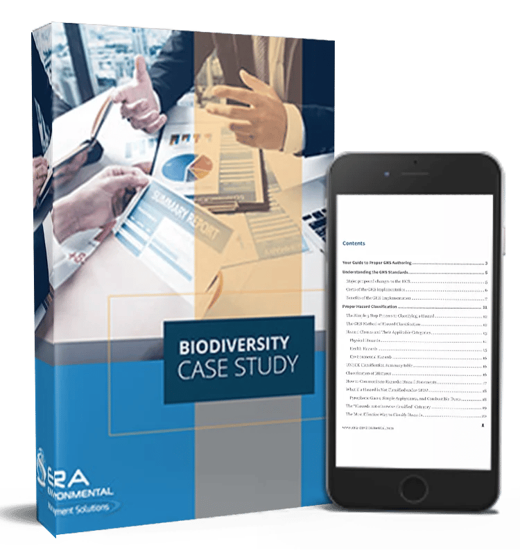 Biodiversity case study mock-up